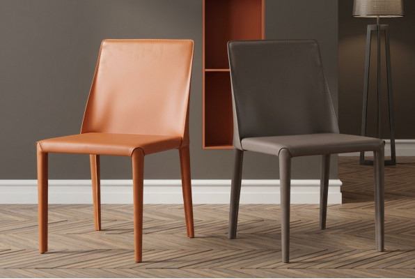 Design Stull Luxus Lehnstull Polster Still 1x Fotell Wunn Iess Zëmmer Miwwelen Nei