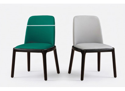 Moderne Sesselsdësch Stull 1x Iesszëmmer Fernseh Lounge Sëtz Polstersdull