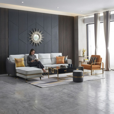 Wunnlandschaft Ecksofa L Form Deko Sessell Set Garnitur Modern Sofa Lieder