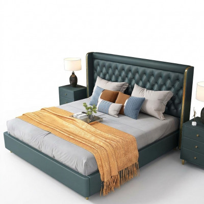 Schlofzimmer Bett Nuetsdëscher 3 Stéck Set Design Deko Luxus Better Lieder