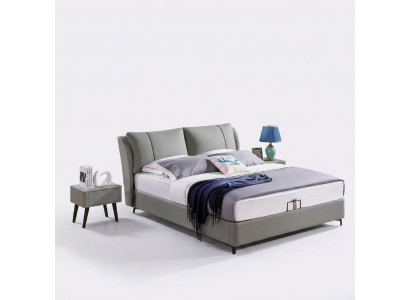 Bett 2x Nuetsdësch 3 tlg. Schlofzëmmer Set Design Modern Luxus Better Grupp Nei