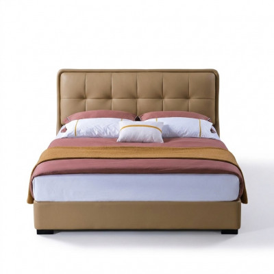 Design-Schlofzëmmer 3tlg. Bett 2x Nuetsdësch Klassesch Luxus Bétteset Miwwelen
