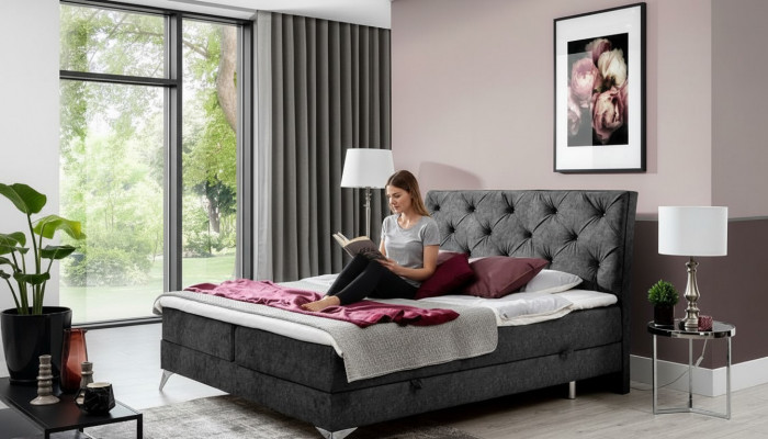 Bett Textil Polster Duebel Design Barock Modern Stil Chesterfield Better Hotel