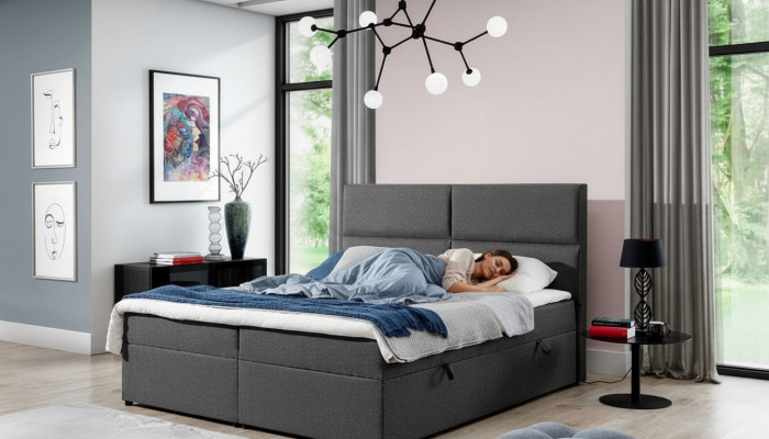Designerbett Chesterfield Textil Hotel Betten Duebel Schlofzëmmer Luxus 180x200