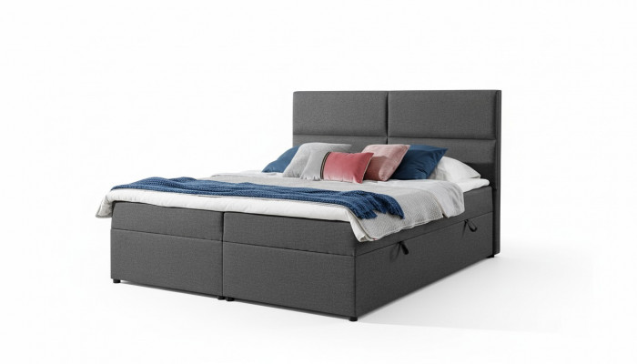Designerbett Chesterfield Textil Hotel Betten Duebel Schlofzëmmer Luxus 180x200