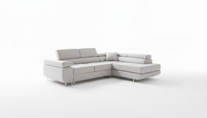 Wunnlandschaft L Form Ecksofa Textil Design Polster Garnitur Sofa Wénkel Eckcouch