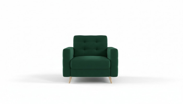Fauteuil Stull Iesszëmmer Fernseh Lounge Sëtz Gréng Modern Design Polsterstull Nei