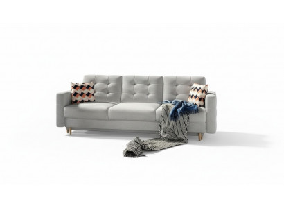 Dreisitzer Sofa Klassesch Couch Polster 3 Plaz 100% Textil Couchen Stoff Neit