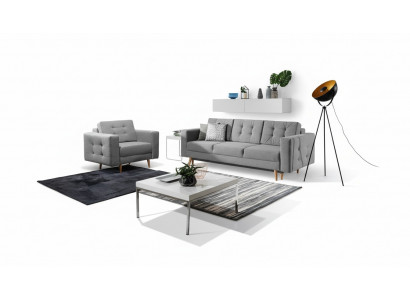 Sitzgrupp 3+1 Sëtzer Sëtzpolster Garnituren Lieder Sofassen Couchen Polstersofa