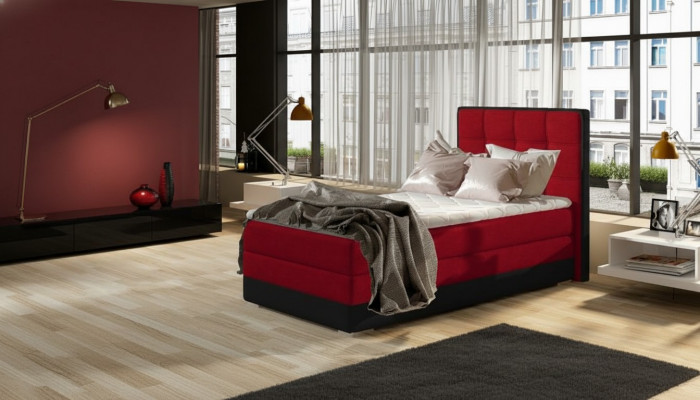 Bett Polster Design Luxus Hotel Better 90x200cm Schlofzëmmer Boxspring Eenzelbett