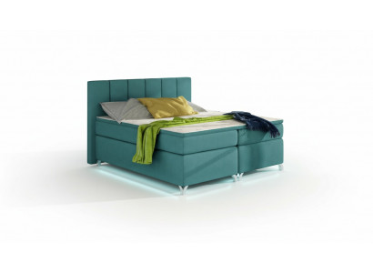 Luxus Designer Polsterbett Bett Betten Designerbett Boxspring Textil 180x200 Nei