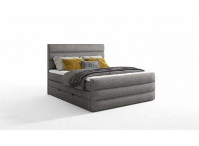Luxus Boxspring-Bett Design Better Hotel Ariichtung Duebelbett 140/160/180x200