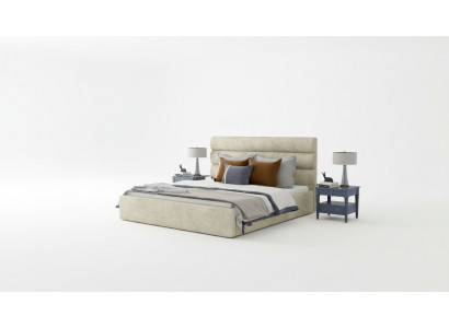 Designer Bett Polsterbett Ehebett kinneklech Better Duebelbett Schlofkummer NEI