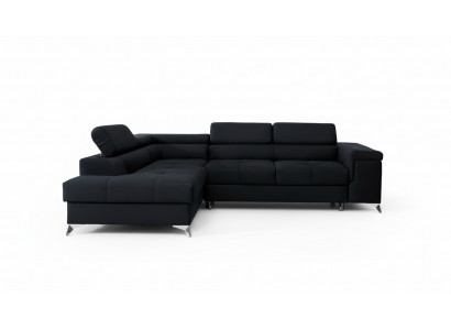 Design Sofa Canapé Ecksofa Textil Polster Garnitur Wunnlandschaft Eckgarnitur Nei