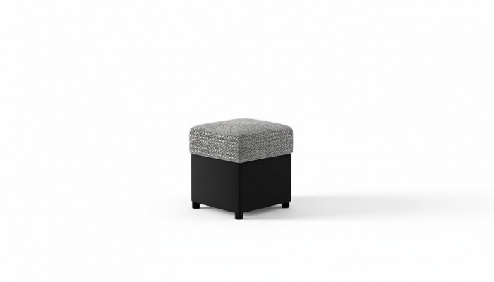 Designer Luxus Hocker Polster Sëtz Textil Relax Bäistell Sofa Sëtzbank