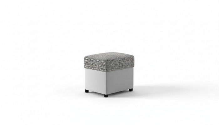 Hocker Pouf Fousserstellung Miwwelen Wunnen Sëtzbéngke Sëtz Textil Gro