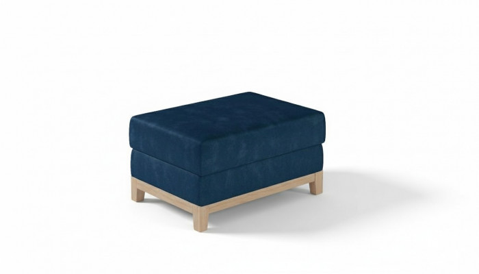 Ottoman Fouss-Schemel Sëtz-Hocker Sëtz-Pouf Wunnzëmmer Designer Hocker Polster Bank.