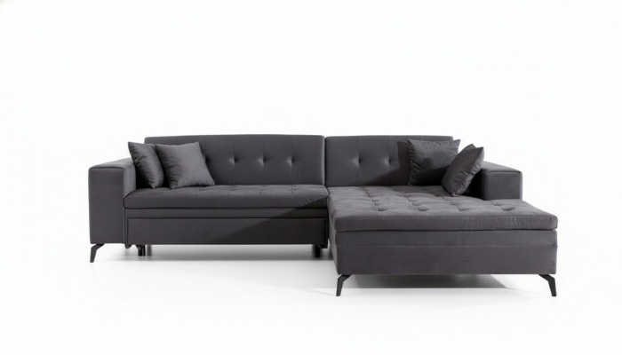 Design Wunnlandschaft L Form Ecksofa Couch Polster Textil Garnitur Sofa Ecke Nei