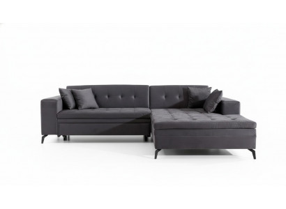 Design Wunnlandschaft L Form Ecksofa Couch Polster Textil Garnitur Sofa Ecke Nei