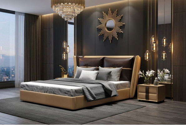 Luxus Designer Hotel Bett Schlofkummer Polster Better Duebelbett