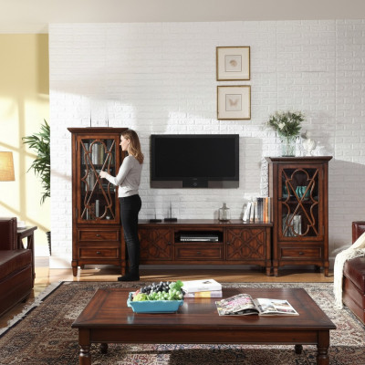 Wunnmauer Sideboard Design 2x Schaf rtv Niddregbrett Anrichte 3 teileg Set Vitrin.