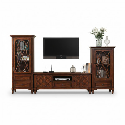 Wunnmauer Sideboard Design 2x Schaf rtv Niddregbrett Anrichte 3 teileg Set Vitrin.