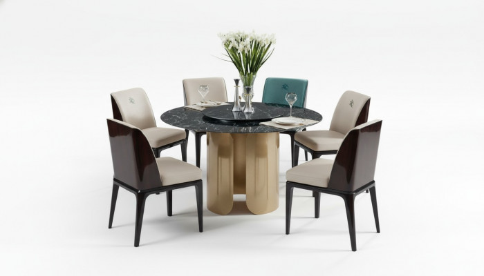 Iessdësch 4 Still Iessensemble Iesszëmmer Grupp Keedegeschaier Modern Miwwelen