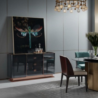 Kommode Sideboard Design Miwwelen Holz Kommoden Anrichte Massivholz Side.