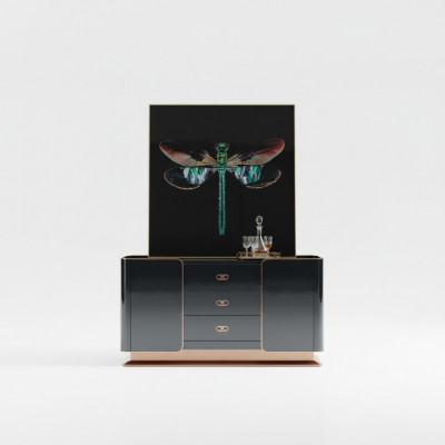 Kommode Sideboard Design Miwwelen Holz Kommoden Anrichte Massivholz Side.