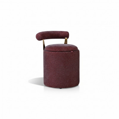 Hocker Schlofkummer Rout Neit Kreatiivt Modern Design Miwwelen Luxus