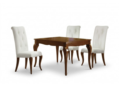 Iessdësch Auszéihedësch Dësch Holz Dëscher Modern Design Iesszëmmer Iess Luxus Miwwelen