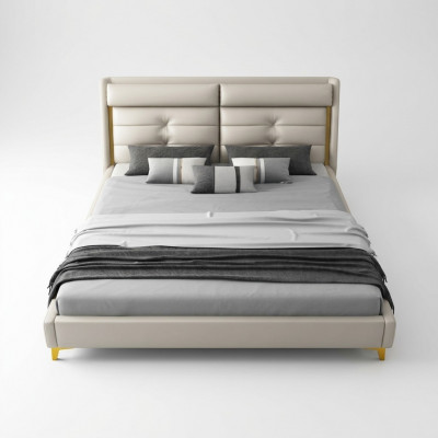 Luxe Schlofzëmmer Duebelbett Bett 180x200cm Lieder Better Bettgestell