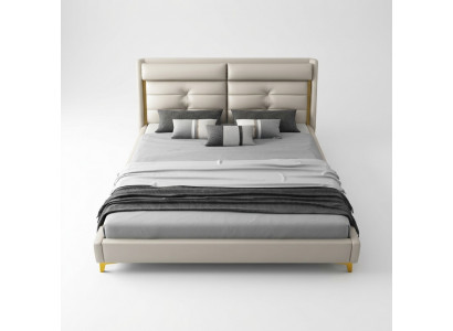 Luxe Schlofzëmmer Duebelbett Bett 180x200cm Lieder Better Bettgestell