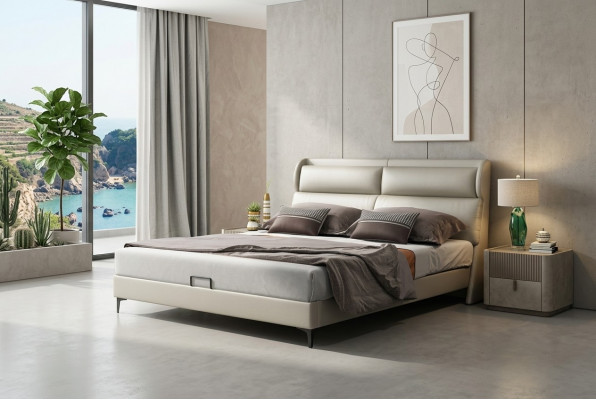 Héichwäerteg Luxus Duebelbett Better Polster Design Ehe Hotel Lieder Textil Neit