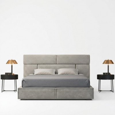 Bett Design Bett Duebel Bestiet Modern Hotel Gestell Schlofzëmmer