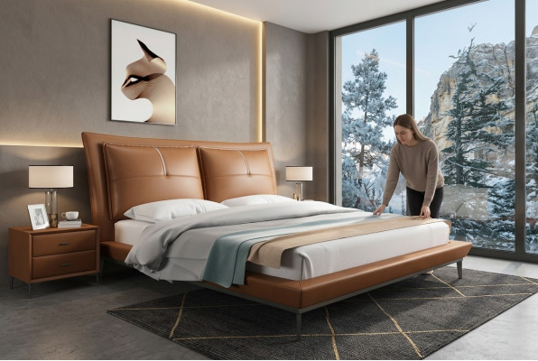Designer Bett Schlofkummer Better Hotel Lieder Italienesch Miwwelen