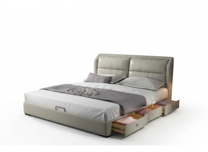 Designer Bett Schlofkummer Better Textil Lieder Hotel Luxus Polster Samett Stoff