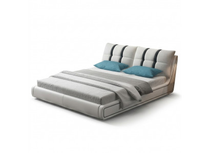 Designer Bett Schlofzëmmer Better Ariichtung Hotel Luxus Polster Lieder Miwwelen