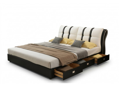 Designer Bett Schlofzëmmer Better Textil Hotel Luxus Polster Sëtz Stoff Italien