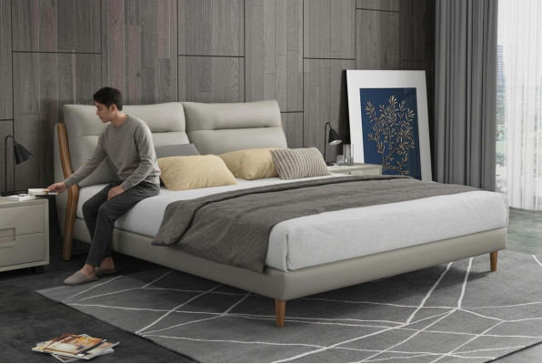Klassesch Luxus Better Polster Lieder Textil Héichwäertegt Schlofzëmmer Bett Neit
