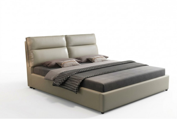Design Bett Schlofzëmmer Textil Lieder Polster Modern Better 180x200cm