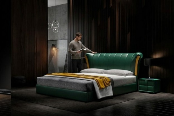 Bett Kappzouf Klassesch Duebelbett 180x200cm Holz Better Schlofkummer