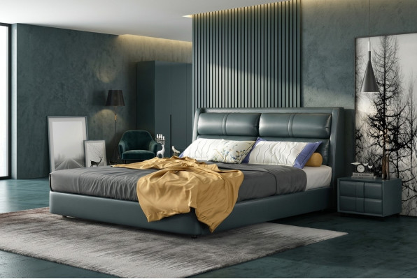 Liederbett Polsterdesign Luxus Doppelhotel Better Schlofzëmmer Koppel 180x200 cm