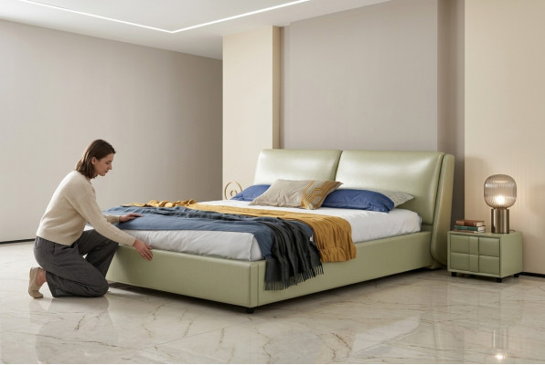 Liederbett Better Duebel Koppel Modernen Gestiell Luxus Schlofzëmmer Hotel 180x200