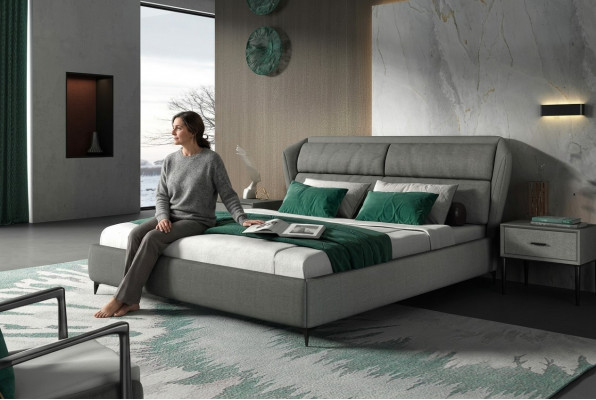 Bett Klassesch Gepolstert Bett Luxus Duebel Schlofkummer Designbett Better 180x200cm