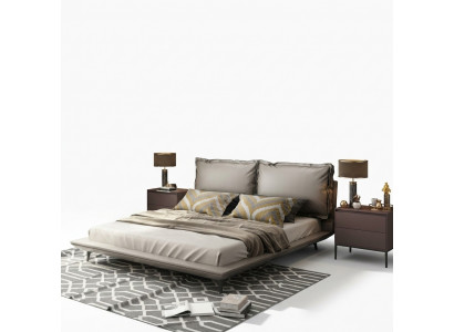 Doppelbett Bett Ehebett Design Luxus Luxus Better Designbett Textil