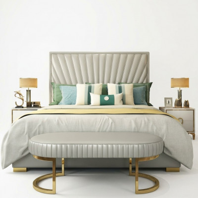 Bett-Këssen Design Luxus Duebel Hotel Better Schlof Zëmmer 180x200cm