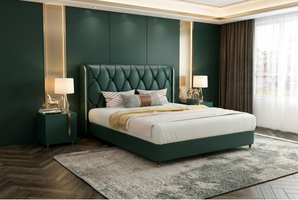 Bett Këssen Design Luxus Duebel Hotel Better Bestiet 180x200cm Lieder