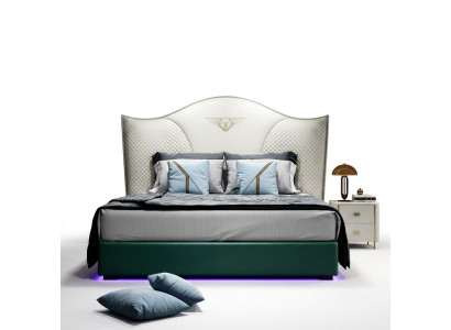 Klassesch Bett Barockstil Duebelbetter Schlofkummer 180x200cm