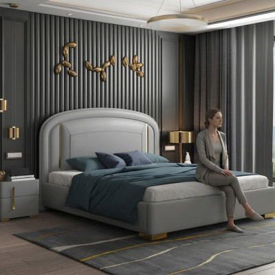 Modernen Design Better 180x200 Samt Metall Hotel Better Duebel Emol Schloof